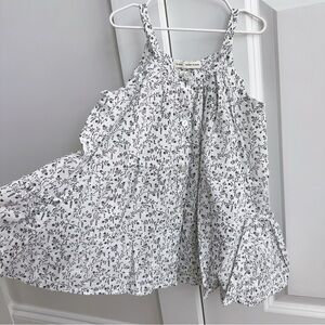 Soor ploom Prim Dress, Vine Print 2Y
